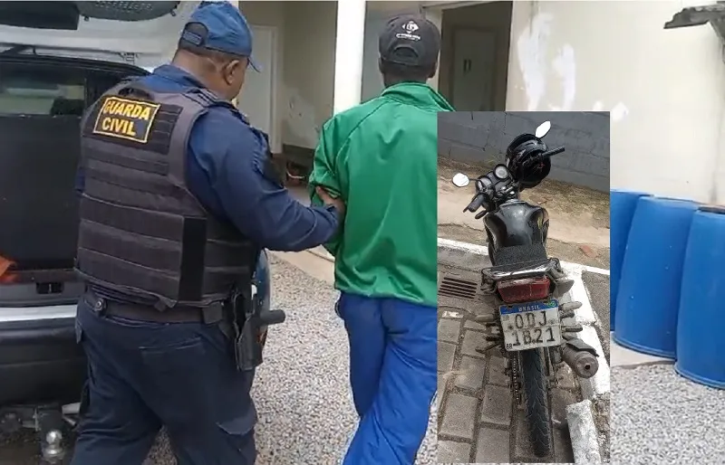 Outra moto recuperada pela GCM em Linhares, a segunda do dia