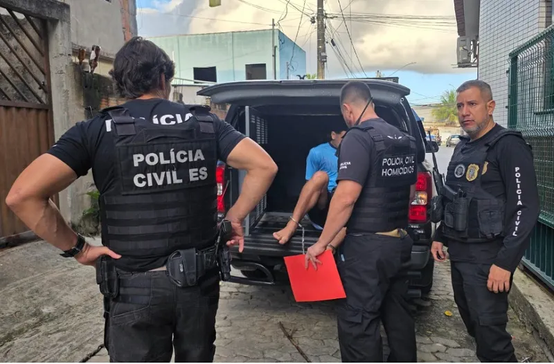 Operação Espreita: PC prende suspeitos de envolvimento em homicídio