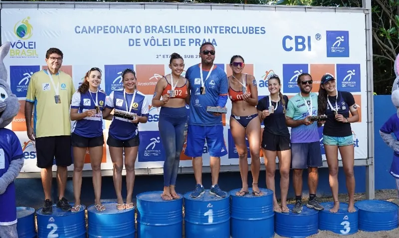 Vôlei de Praia: AEST conquista importante título no feminino Sub-21