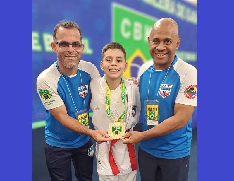 Linharense Wadrian representará o Brasil no Pan-Americano de Karatê