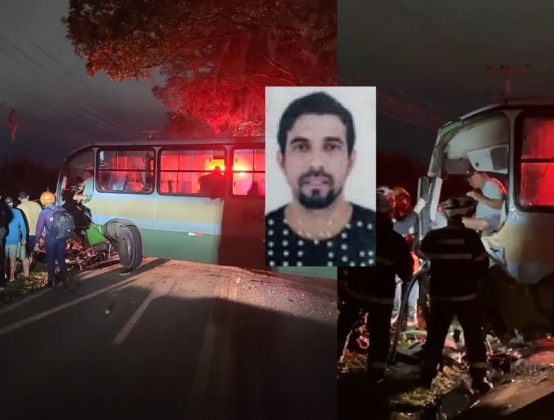 Acidente entre ônibus e carreta em Linhares: Tem óbito e muitos feridos