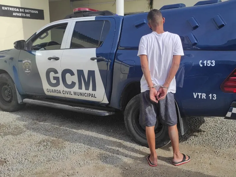 GCM recaptura homem em abordagem no Araçá, Linhares