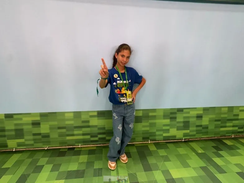 Micaelly vence o Concurso Agrinho 2025