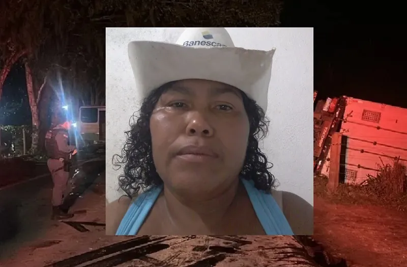 Morre Elcineia Campista, a Néia. 3ª vítima da colisão entre ônibus e carreta em Linhares