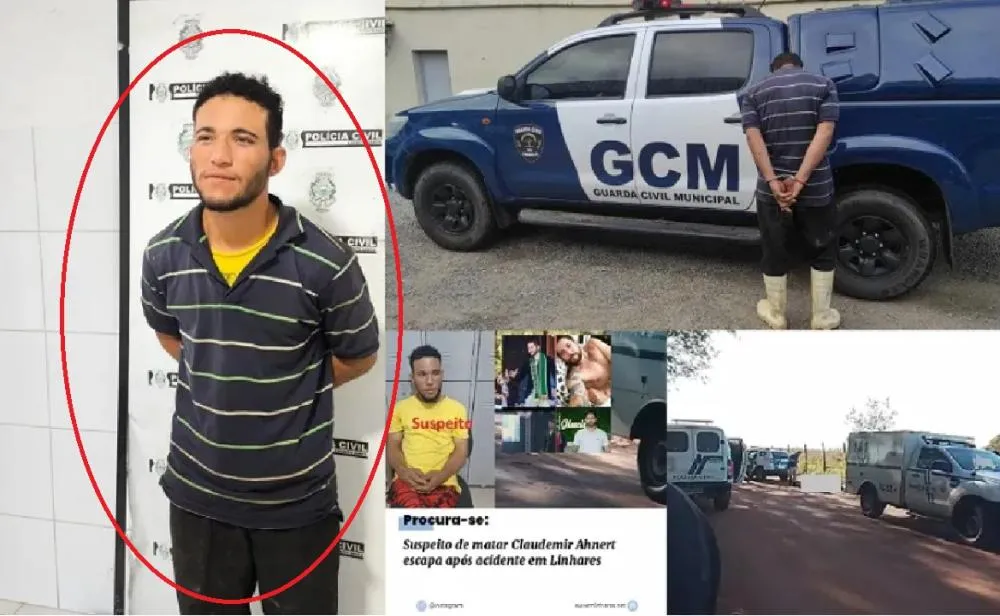 Está solto o suspeito de matar Claudemir Ahnert em Linhares