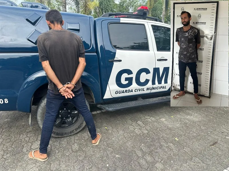 Procurado pela Justiça de Rondônia preso pela GCM de Linhares