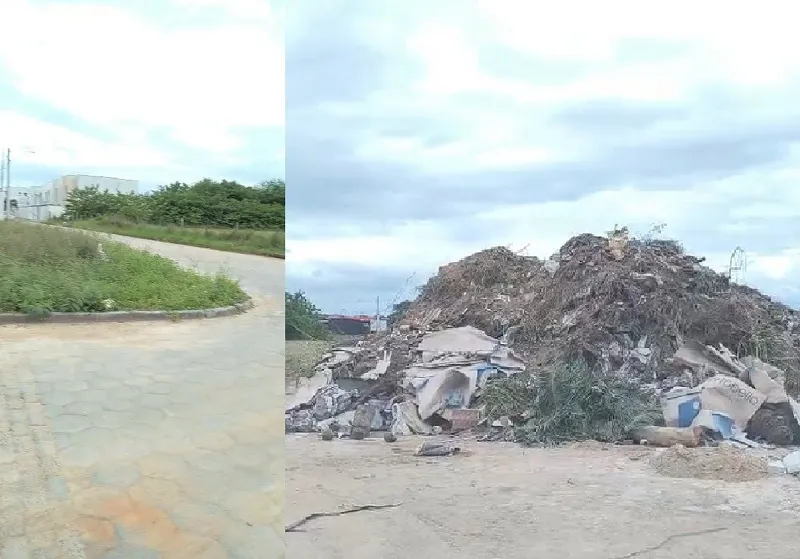 Ponto ‘viciado’: Entulho atrapalha a vida no Gaivotas, Linhares