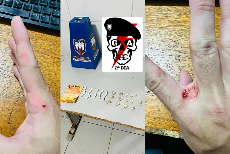 Pó do Aviso: PM mordido, guarnições atacadas com pedradas em Linhares