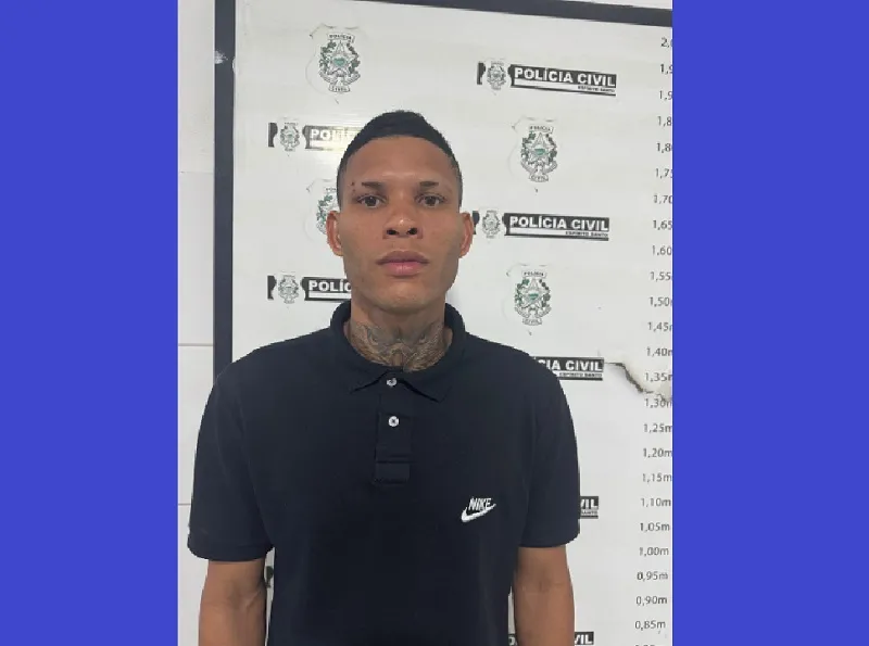 Prisão no Nova Esperança, Linhares. Havia mandado aberto