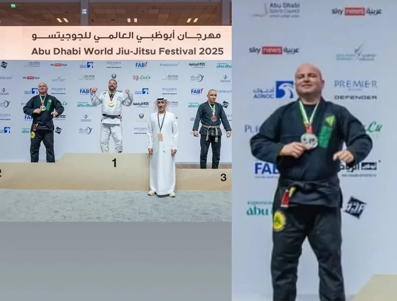 De Linhares: Rafael traz 2 medalhas de prata do Mundial de Parajiu-Jítsu