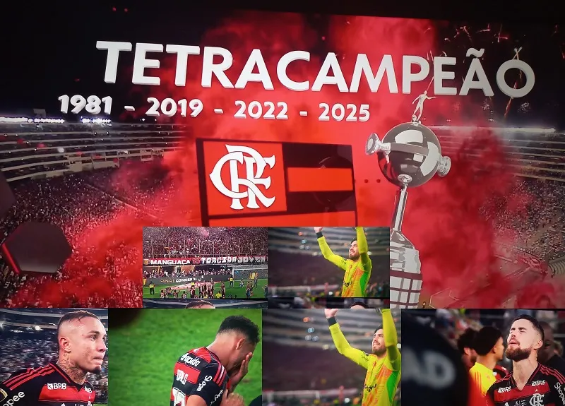Linharenses comemoram título do Flamengo na Liberta. “Não adiantou secar a gente”