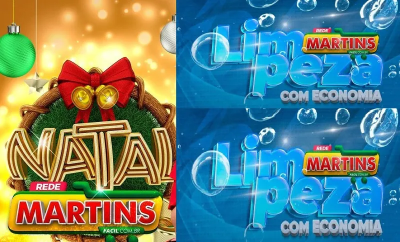 Dezembro chega chegando, e a Segunda da Limpeza também, no Martinsfácil