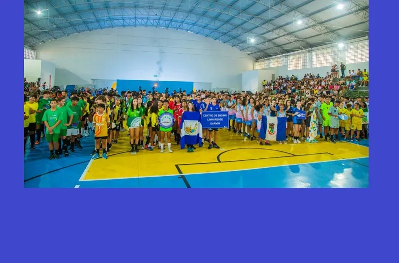 33 equipes: Começam os jogos da Rede Municipal de Ensino em Linhares