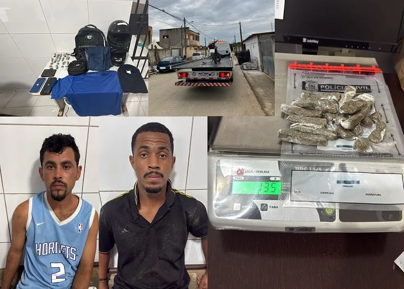 Roubo no Canivete tem desfecho no Residencial Rio Doce, Linhares