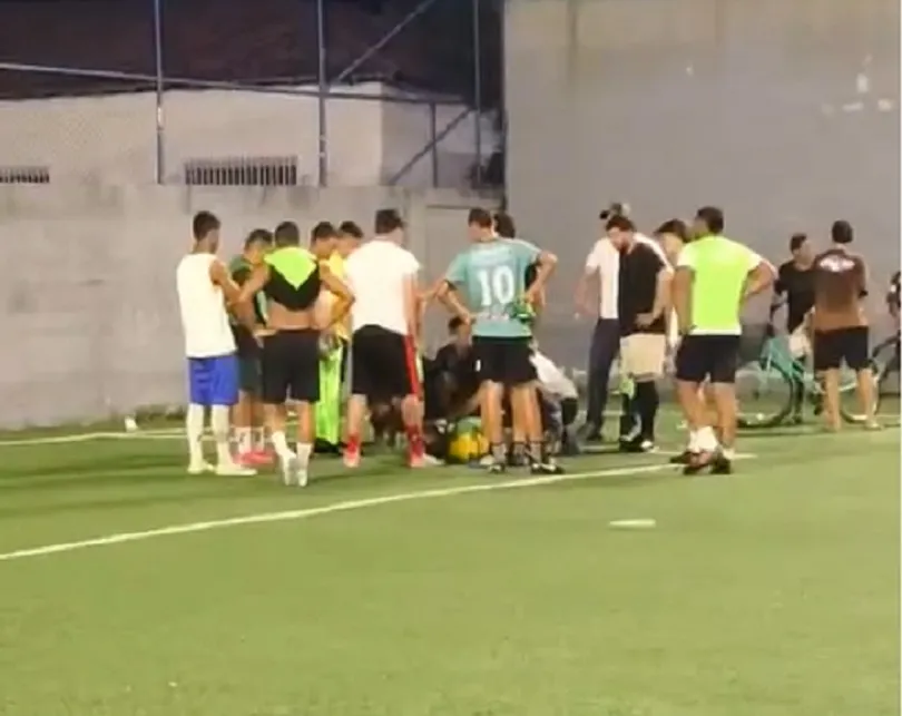 Sooretama: Jogador morre após passar mal durante partida de futebol