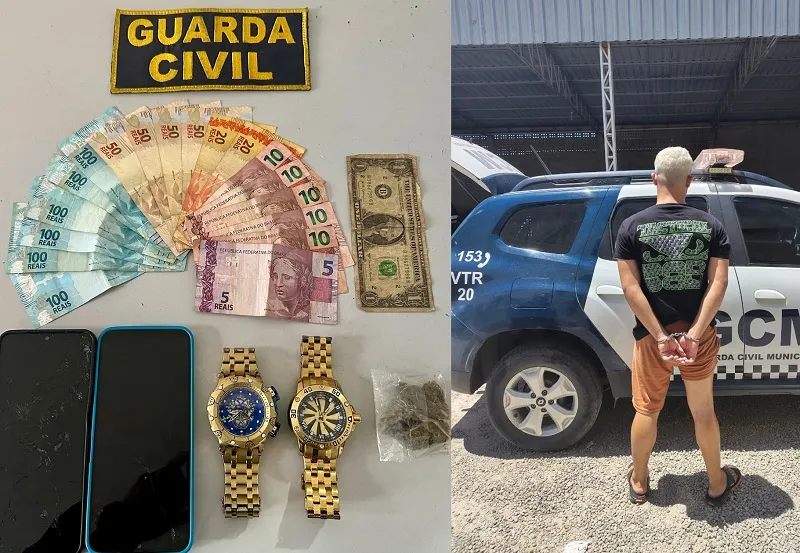 Prisão no banheiro de bar após perseguição no Interlagos, Linhares
