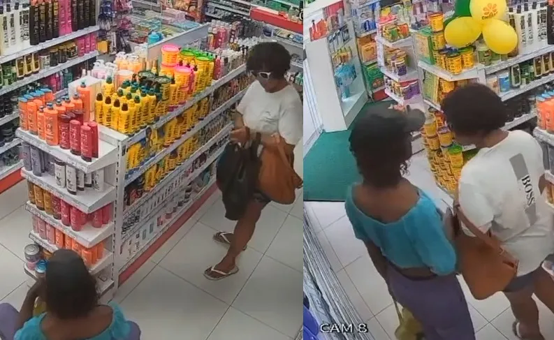 Flagrante de furto no Centro de Linhares. “Levaram só produtos de beleza”