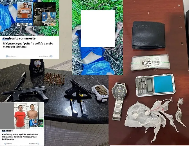 Melquesedeque “peitou” a Força Tática e a PC ao morrer em confronto em Linhares