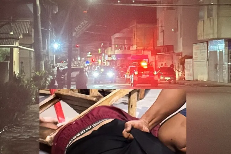 Homicídio na porta do bar em Linhares, bairro Interlagos