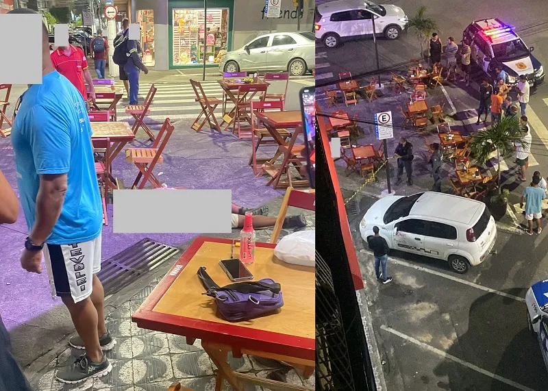 Homicídio no Centro de Linhares, numa conhecida lanchonete