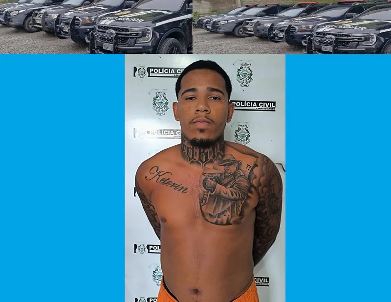 Jovem é preso no Pó do Aviso em ação da PC em Linhares