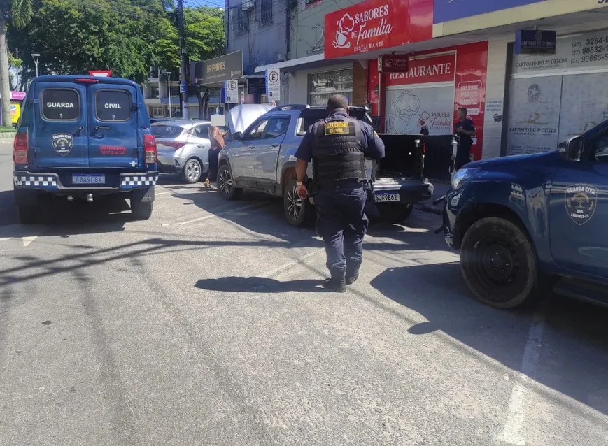 Fiat Toro clonado, condutor detido no Centro de Linhares