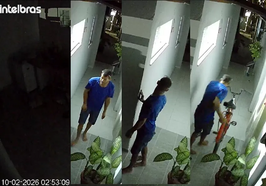 Ladrão furta bike na casa da vítima, um professor de Linhares