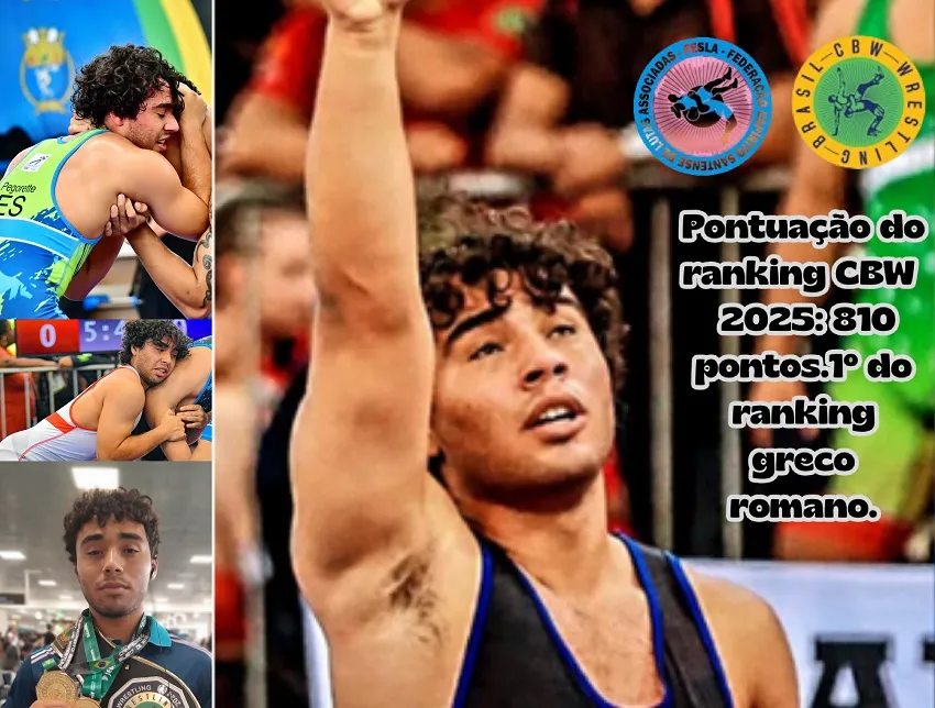 Enzo: o linharense multicampeão de jiu-jítsu, judô e Wrestling