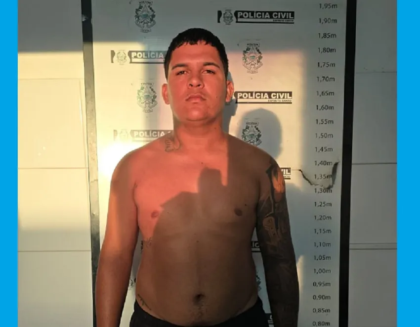 Haxixe apreendido e jovem preso em Linhares