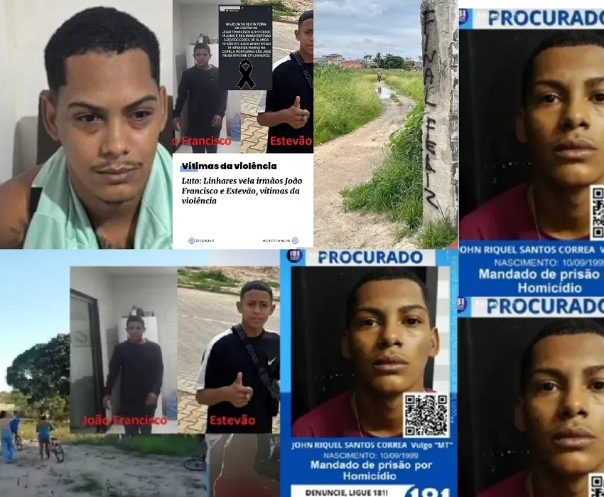 MT é preso. Mandado é pelo duplo homicídio de irmãos em Linhares