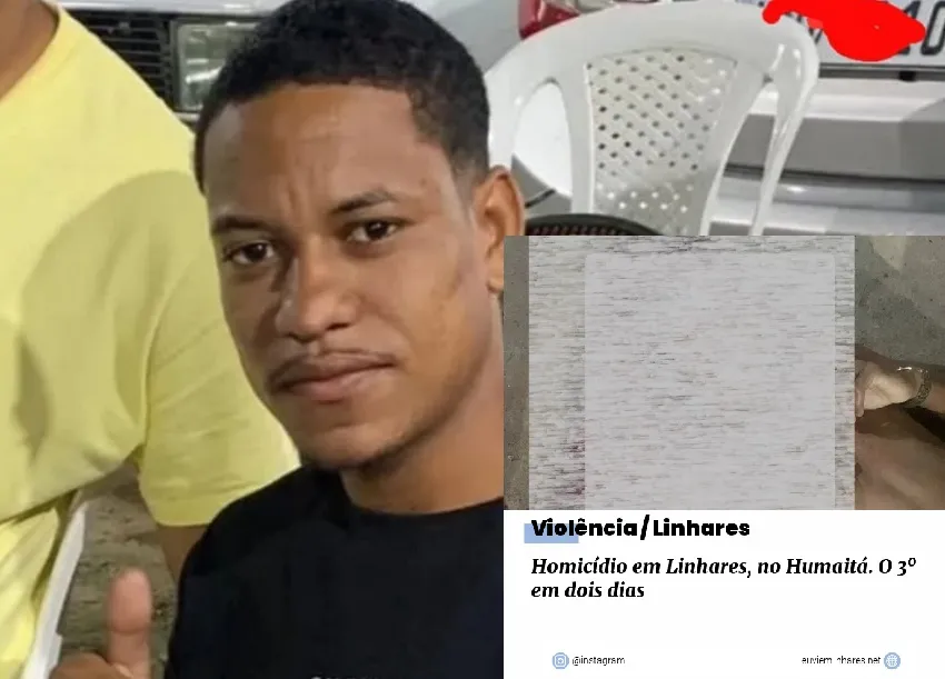 Lucas: Assassinado no Humaitá era do Aviso, em Linhares. “Família sem chão”