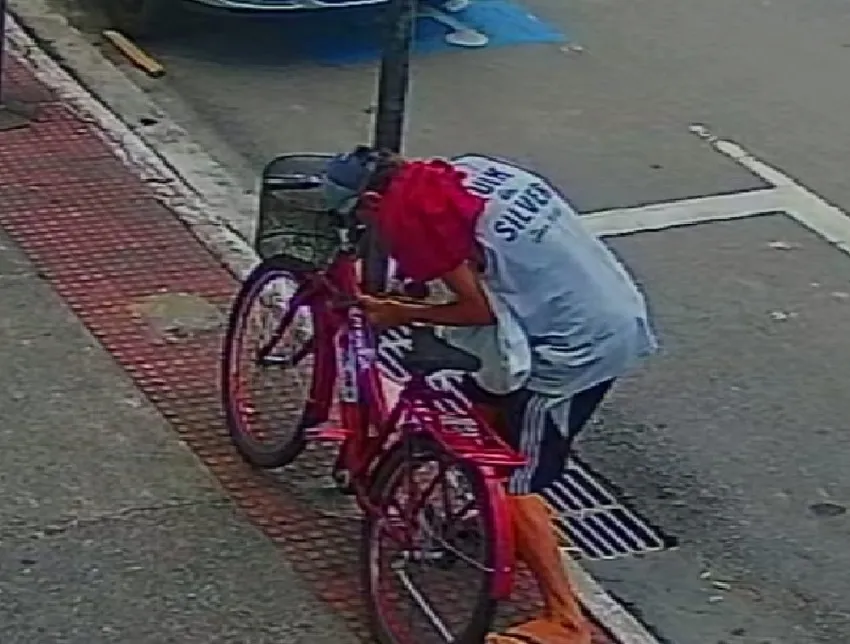 Bike furtada no Centro de Linhares. “Meu meio de locomoção de trabalhar”