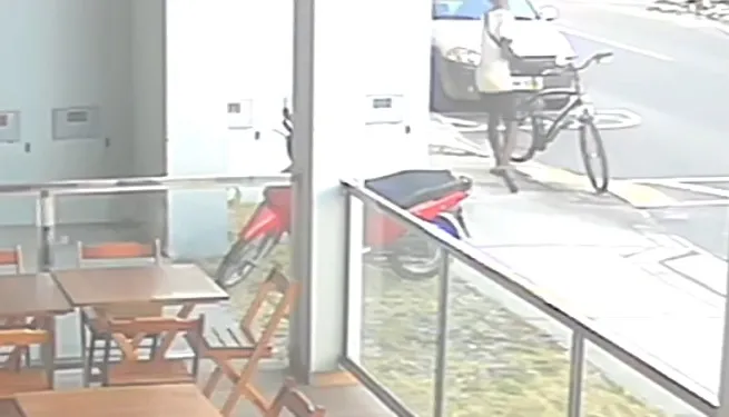 Cadeado quebrado e outra bike furtada em Linhares