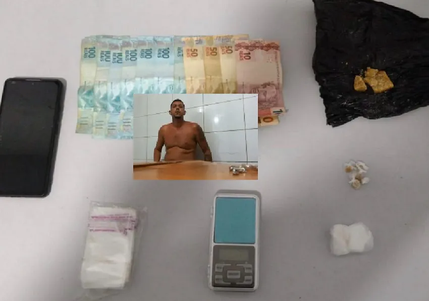 Disk Droga é desmantelado pela PM em praia de Linhares