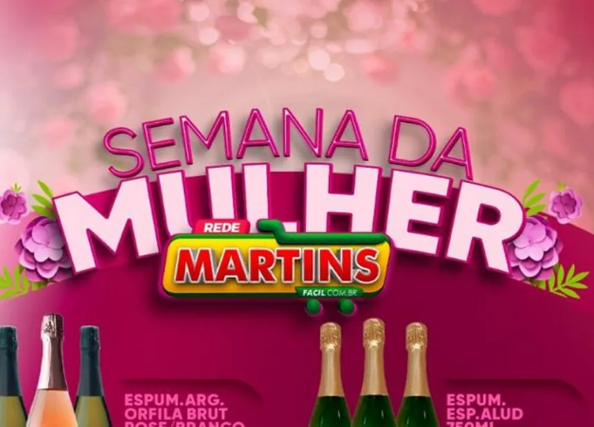 Olha a Quarta do Hortifrúti aí. É no Martinsfácil, na Semana da Mulher