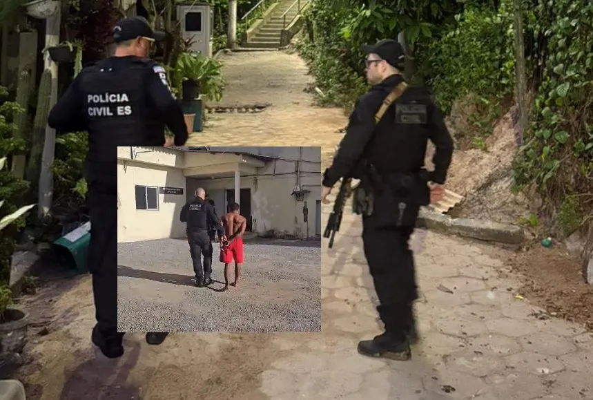 Preso em Linhares acusado de estuprar enteada de 12 anos