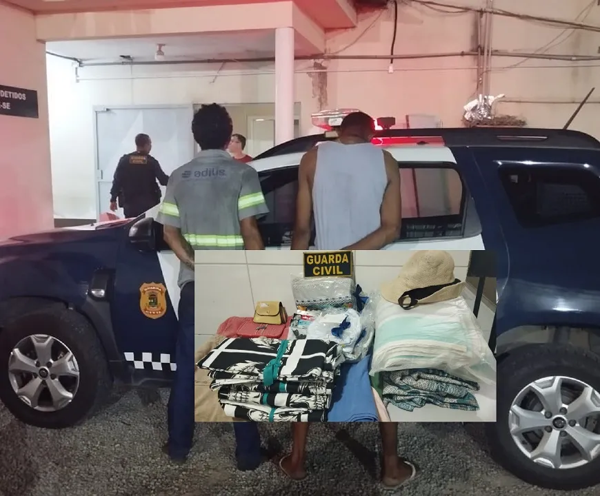 Lalaus fazem a limpa em bazar no Centro de Linhares