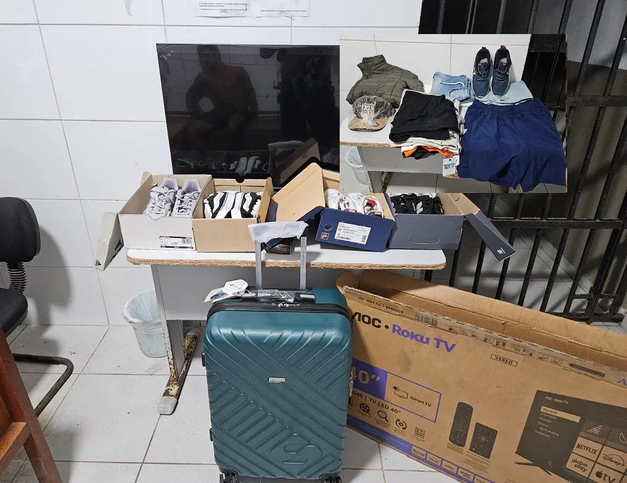 GCM detém homem e recupera produtos furtados no Centro de Linhares