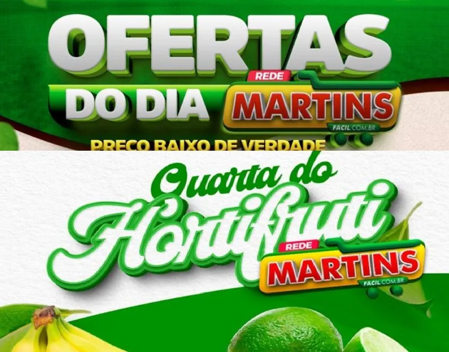Quarta do Hortifrúti com o Martinsfácil, exclusivo para você