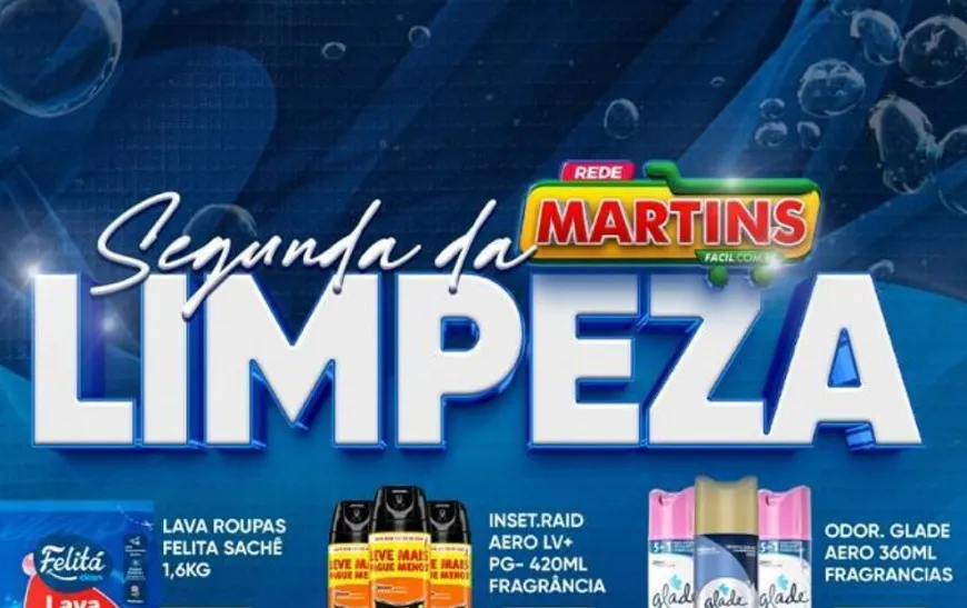 Segunda no Martinsfácil: Economia garantida nas listas imbatíveis da Segunda da Limpeza