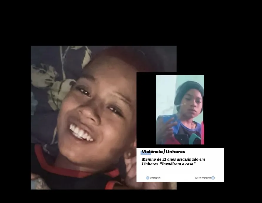 Morte de Yuri (de 12 anos): Autores fugiram em Hilux roubada em Linhares