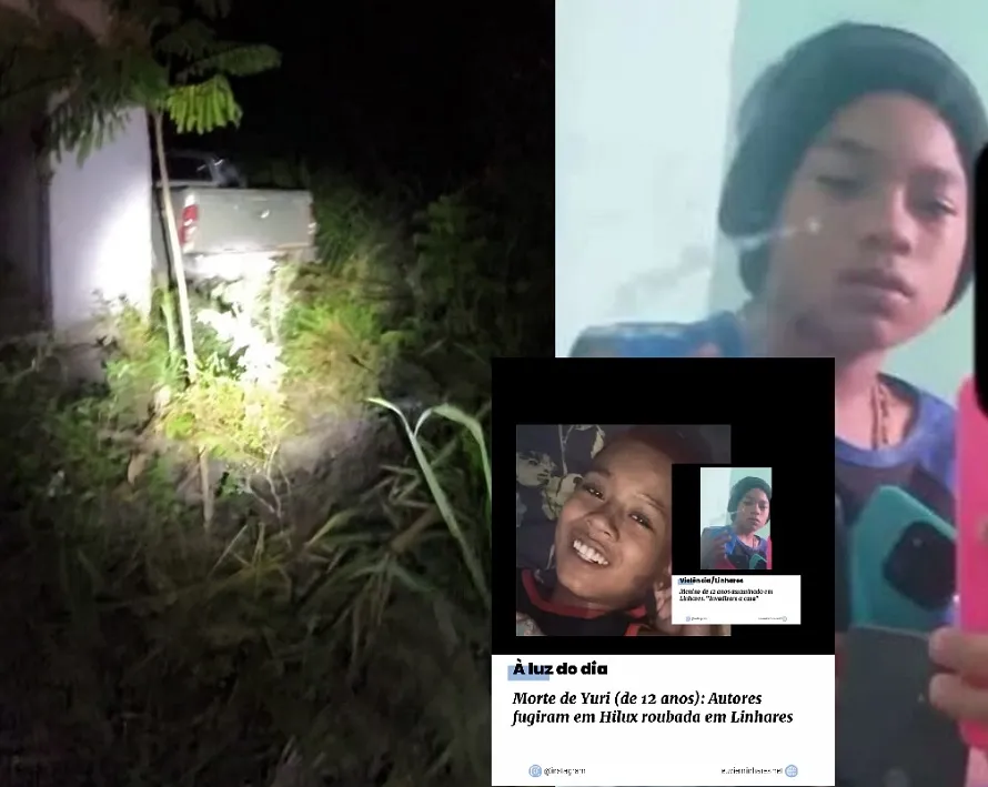 Carro usado por assassinos de Yuri é localizado. Vítima tinha 12 anos