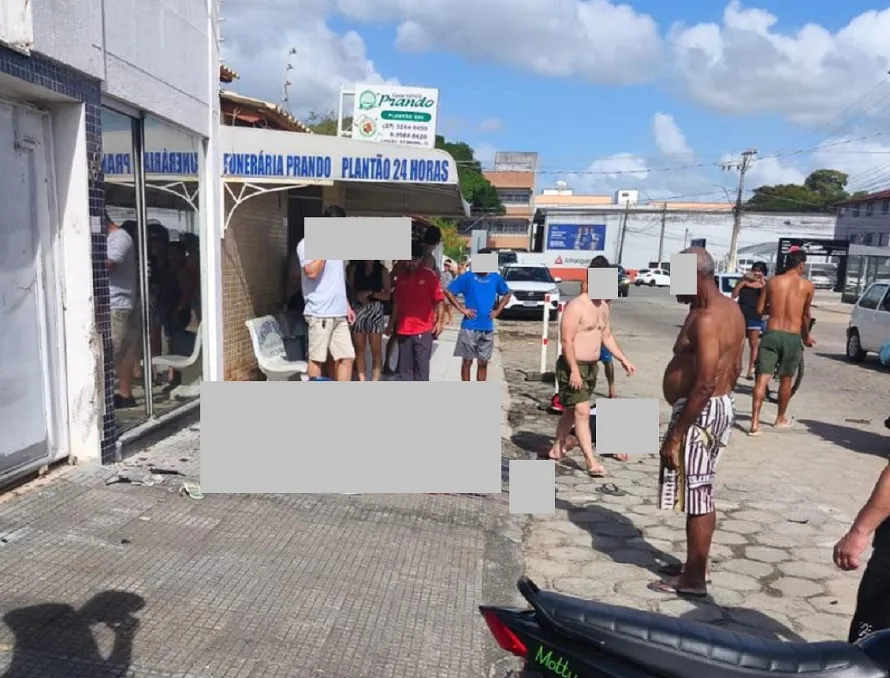 Acidente fatal e em frente à uma funerária em Linhares