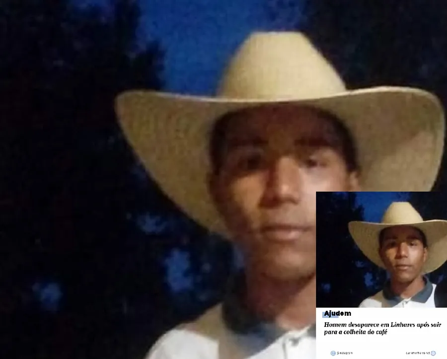 Trabalhador rural encontrado: “O reconheceram na postagem de vocês”
