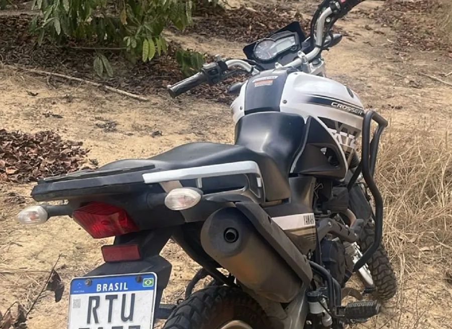Moto roubada recuperada no primeiro dia da volta da Patrulha Rural em Sooretama