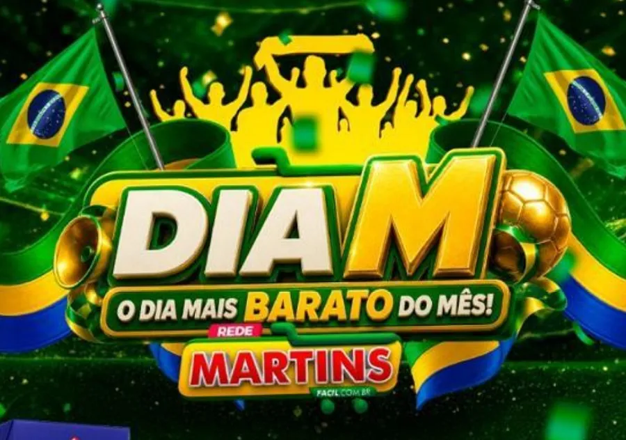 Olha o Dia M aí! É o mais barato do mês no Martinsfácil