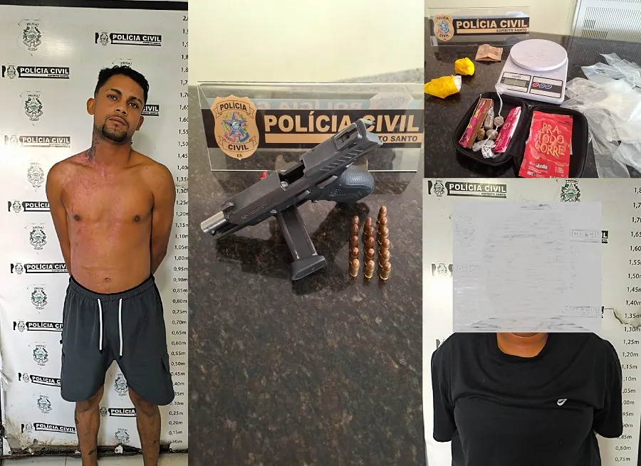 Prisões no Interlagos: Homem com arma e mulher com drogas. Ela foi liberada