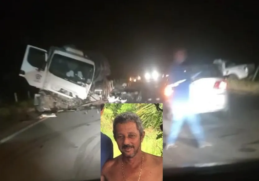 Óbito no local: Grave acidente na Estrada do Pontal, em Linhares