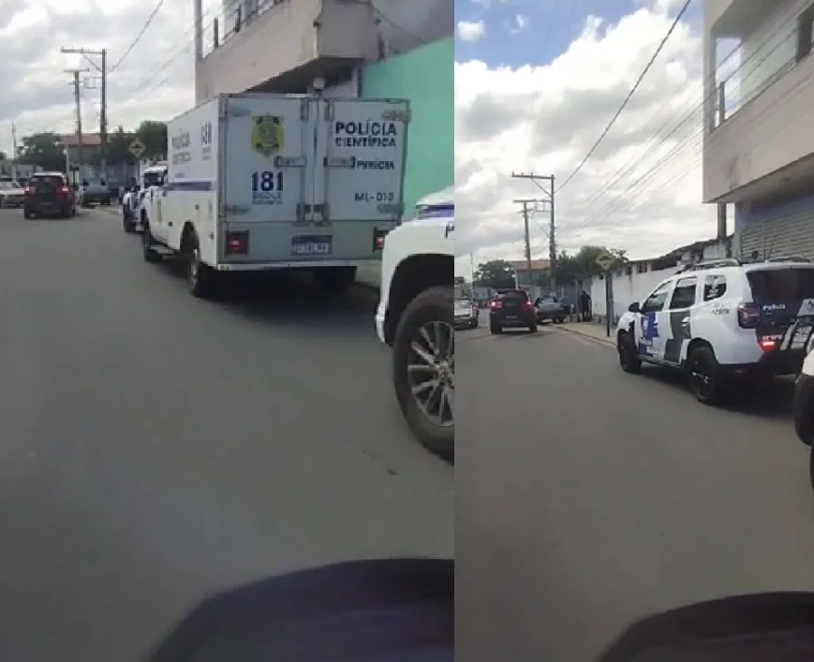Equipes da perícia e PM atendem ocorrência de morte violenta em Linhares