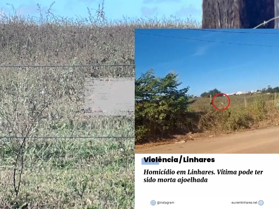 Ligue 181: Homicídio em Linhares é uma incógnita. Foi no fim de semana